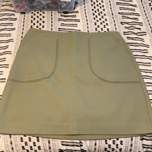 Loft army green Skirt